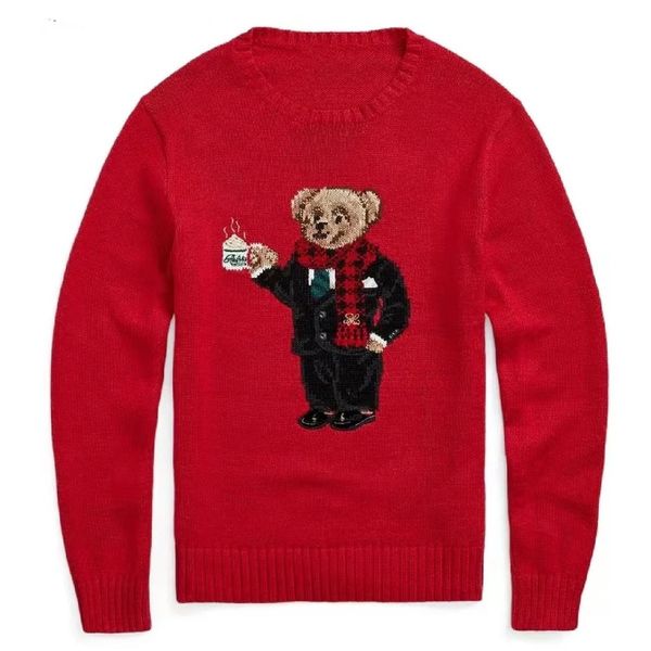 Women's designer Winter Soft Basic Women Pullover Cotton Pulls Fashion Knitted Jumper Teddy Bear Embroidery Sweaters a4, Brown
Women's designer Winter Soft Basic Women Pullover Cotton Pulls Fashion Knitted Jumper Teddy Bear Embroidery Sweaters a4, Brown