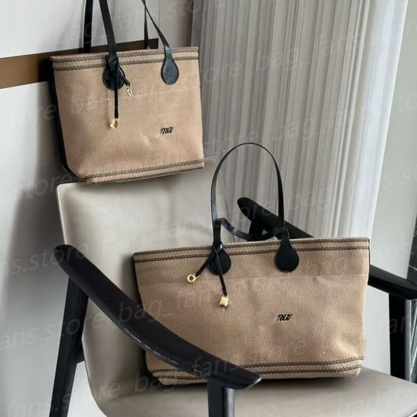 Fashion Designer Canvas Tote Bags Women's Big Capacity Luxury Shopping Bags 3sizes 29097