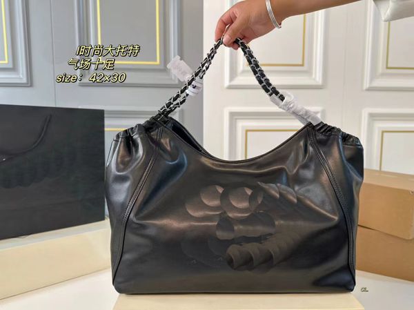 Chic Luxury Women's Handbag by Top Designers - Cylinder Bag with Shoulder Strap, Black
Chic Luxury Women's Handbag by Top Designers - Cylinder Bag with Shoulder Strap, Black