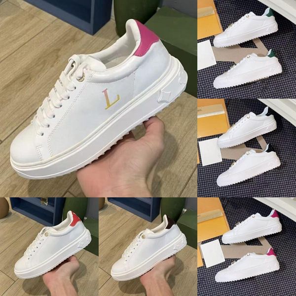 2024 Time Out Sneaker Designer Sneaker Luxury Woman Casual Shoes Calfskin Leather Sneaker Lady Flat Designer Trainers Letters Embossed Luxury Sneakers Size 35-41, Color#5
2024 Time Out Sneaker Designer Sneaker Luxury Woman Casual Shoes Calfskin Leather Sneaker Lady Flat Designer Trainers Letters Embossed Luxury Sneakers Size 35-41, Color#5
