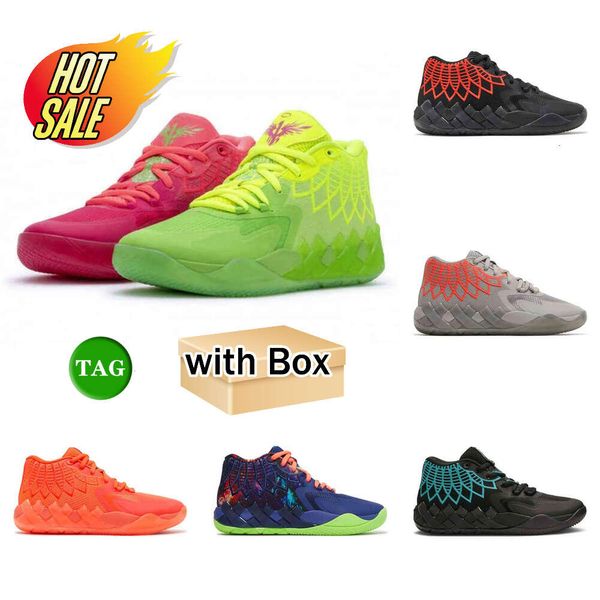 

MB.01 Rick and Basketball Shoes for Sale Lamelos Ball Men Women Iridescent Dreams Buzz City Rock Ridge Red MB01 Galaxy Not Sneakers
