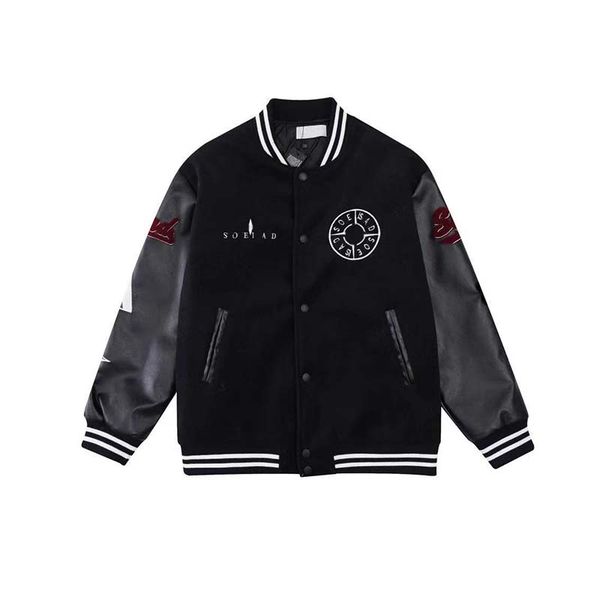 Mens and Womens Jackets Baseball Varsity Jacket St0ne is1and Letter Stitching Embroidery Men Loose Causal Outwear Coats Outdoor Streetwear, A2
Mens and Womens Jackets Baseball Varsity Jacket St0ne is1and Letter Stitching Embroidery Men Loose Causal Outwear Coats Outdoor Streetwear, A2