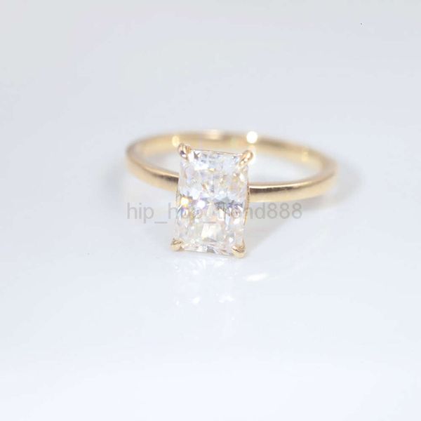 Custom Handmade 14K Solid Gold 3CT Radiant Ice Crushed Cut D Moissanite Engagement Ring Jewelry Findings
Custom Handmade 14K Solid Gold 3CT Radiant Ice Crushed Cut D Moissanite Engagement Ring Jewelry Findings
