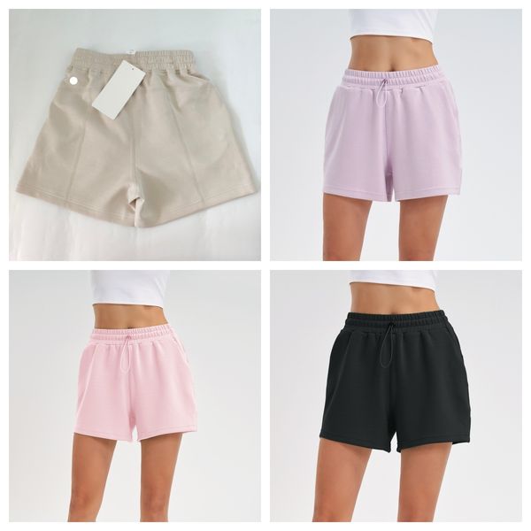 LU-1868 Women Yoga Shorts Draw Rope Casual High Waist Quick Drying Breathable Running Wide Leg Sports Fitness Shorts, Black
LU-1868 Women Yoga Shorts Draw Rope Casual High Waist Quick Drying Breathable Running Wide Leg Sports Fitness Shorts, Black