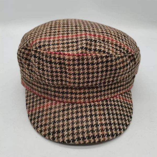 japanese Thousand Bird Grid Octagonal Hat Women's British Retro Versatile Korean Edition Beret Autumn/Winter Fashion Painter Hat, Khaki
japanese Thousand Bird Grid Octagonal Hat Women's British Retro Versatile Korean Edition Beret Autumn/Winter Fashion Painter Hat, Khaki