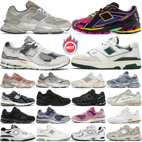 

9060 2002r Designer Running Shoes 1906r Men Women 9060s Sea Salt White Quartz Grey Rain Cloud 1906 Neon Nights 550 White Green 530 Silver Navy Mens Trainers Sneakers, 74