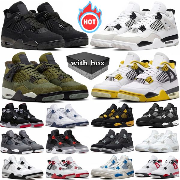 jumpman 4 4s basketball shoes men Olive Brown Military Black Cat Pure Money Bred University Blue Red Thunder Sail White Oreo Infrared women mens sneakers 36-47
jumpman 4 4s basketball shoes men Olive Brown Military Black Cat Pure Money Bred University Blue Red Thunder Sail White Oreo Infrared women mens sneakers 36-47