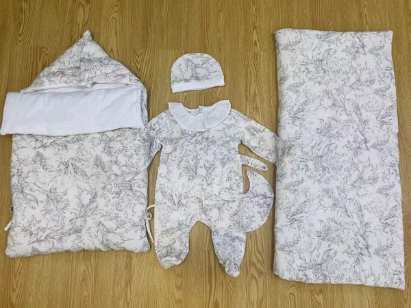 Baby Clothes Bodysuit for Newborn Infant Jumpsuit Letter Print Romper Baby Romper +bibs+hat+sleeping Bags +blanket, Gray
Baby Clothes Bodysuit for Newborn Infant Jumpsuit Letter Print Romper Baby Romper +bibs+hat+sleeping Bags +blanket, Gray