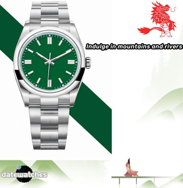 

Classic Men's Watch 41mm/36mm Women's 904L strap dial watch 2813 movement luminous sapphire waterproof watch Montreux Jason 007 original box top quality