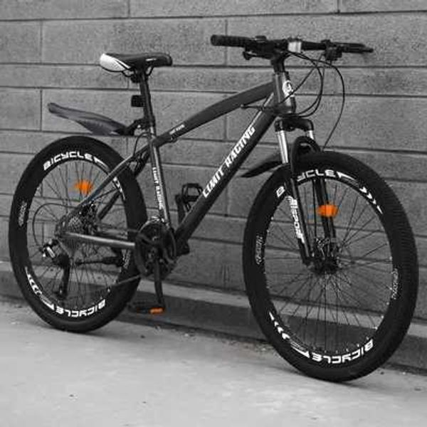 Mountain Bike Bikes 26 Inch Mountain Bike Bicycle Adult Student Off-Road Racing One-Wheel Sports Car se mtb Shock Absorption Variable