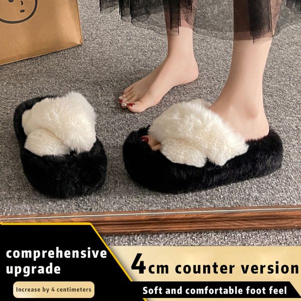 Designer Women's Summer rubber flat bottom Slippers White Blue Beige Indoor Comfortable Thick Plush Panda sandal Size 35-41, Dark green
Designer Women's Summer rubber flat bottom Slippers White Blue Beige Indoor Comfortable Thick Plush Panda sandal Size 35-41, Dark green