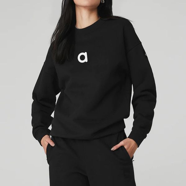 Al-yoga SOHO Crew Neck Pullover Oversized Sweatshirts Autumn/winter Warm Sweater Thickened Loose Warm-up Sweatwear Unisex Casual Top Fashion Long Sleeves Jacket, Pink
Al-yoga SOHO Crew Neck Pullover Oversized Sweatshirts Autumn/winter Warm Sweater Thickened Loose Warm-up Sweatwear Unisex Casual Top Fashion Long Sleeves Jacket, Pink