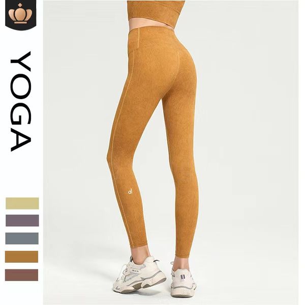 

leggings AL Womens Bras Cropped pants Outfits Lady Sports yoga sets Ladies Pants Exercise Fiess Wear Girls Running Leggings gym slim fit align pant