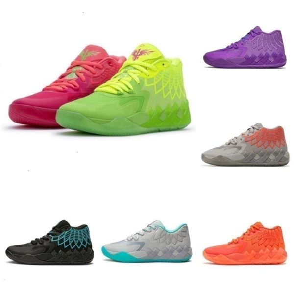 Lamelo Sports Shoes Designer Shoes Lamelo Ball 1 Mb01 Unisex Basketball Shoes Sneaker Black Blast Buzz City Lo Ufo Not From Here Queen City Rick and Morty Rock Ridge Red, Color#6
Lamelo Sports Shoes Designer Shoes Lamelo Ball 1 Mb01 Unisex Basketball Shoes Sneaker Black Blast Buzz City Lo Ufo Not From Here Queen City Rick and Morty Rock Ridge Red, Color#6