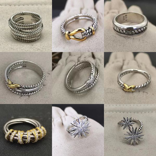 DY X Series Twisted Ring with Exquisite Pearls Ideal for Female Friends and Lovers as Wedding Band Designer Jewelry
DY X Series Twisted Ring with Exquisite Pearls Ideal for Female Friends and Lovers as Wedding Band Designer Jewelry
