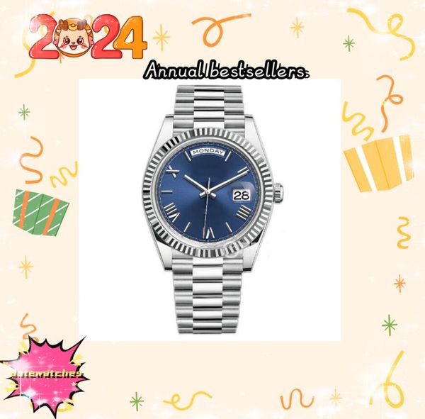 Watch Men's Automatic Mechanical Watch 36/40mm 904L All Stainless Steel Diamond Ring Waterproof Glow Gold Ring 2813 Mechanical Movement Montre de Luxe Gift Watch, 20
Watch Men's Automatic Mechanical Watch 36/40mm 904L All Stainless Steel Diamond Ring Waterproof Glow Gold Ring 2813 Mechanical Movement Montre de Luxe Gift Watch, 20