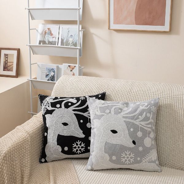 double sided burlap Christmas throw pillowcase Christmas happy holiday red sofa bed pillowcase
double sided burlap Christmas throw pillowcase Christmas happy holiday red sofa bed pillowcase