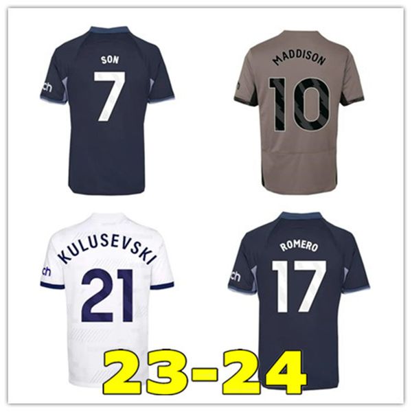 23 24 WERNER Soccer Jerseys MADDISON SON ROMERO KULUSEVSKI RICHARLISON KULUSEVSKI 2023 2024 VAN DE VEN BISSOUMA Football Kit Shirt Top Men Kids Sets, Away
23 24 WERNER Soccer Jerseys MADDISON SON ROMERO KULUSEVSKI RICHARLISON KULUSEVSKI 2023 2024 VAN DE VEN BISSOUMA Football Kit Shirt Top Men Kids Sets, Away