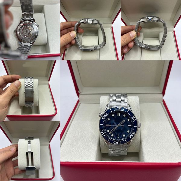 luxury mens watch 42mm high quality watch Sea watch designer mens watch stainless steel strap sapphire glass waterproof king watches Montre De Luxe watches lb, Blue
luxury mens watch 42mm high quality watch Sea watch designer mens watch stainless steel strap sapphire glass waterproof king watches Montre De Luxe watches lb, Blue