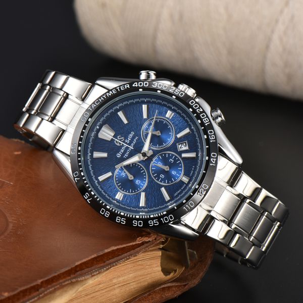 New GS Seiko Luxury Watch Crown Blue Lion Grand Seiko Quartz Movement Men's Watch High Quality Fashion Business Sports Watch
New GS Seiko Luxury Watch Crown Blue Lion Grand Seiko Quartz Movement Men's Watch High Quality Fashion Business Sports Watch