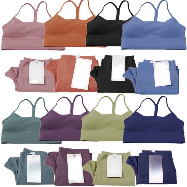 Yoga Women Lu Lemens Sets Push Ups Fiess Leggings Sports Bra Soft High Waist Elastic Sportswear Outfits Pants Gym Suits Running Workout Tracksuits Wear wear
Yoga Women Lu Lemens Sets Push Ups Fiess Leggings Sports Bra Soft High Waist Elastic Sportswear Outfits Pants Gym Suits Running Workout Tracksuits Wear wear