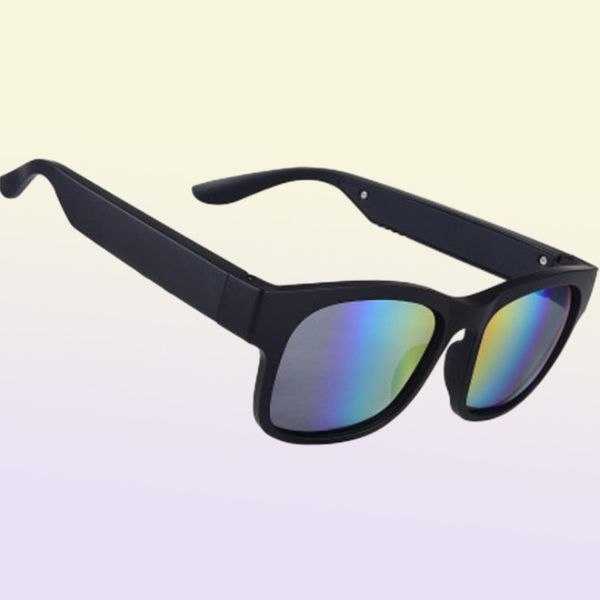 Wireless Bluetooth Smart Glasses Open Ear Technology Sun Eyewear Polarized Lens Waterproof Sunglasses
