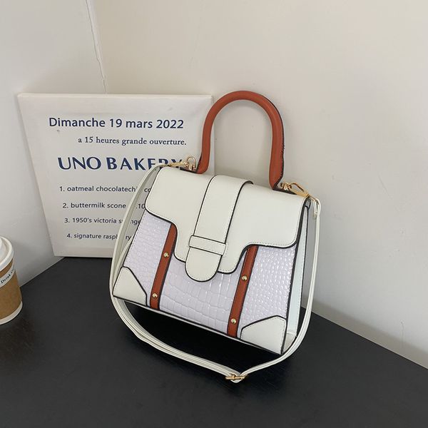 Factory outlet womens shoulder bag 8 elegant ladies crocodile handbag this year popular embossed leather backpack sweet lady contrast fashion handbags, Clear
Factory outlet womens shoulder bag 8 elegant ladies crocodile handbag this year popular embossed leather backpack sweet lady contrast fashion handbags, Clear