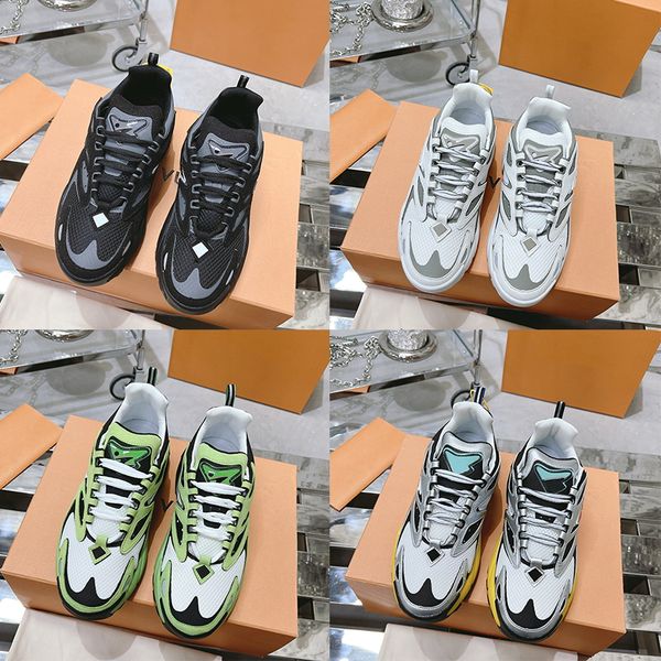 Luxury Runner Tatic Sneakers Designer Men Casual Shoes Louisely Extraordinary Virgils Sneaker Leather Mens Trainers Canvas Black White Grey Green Silver Orange, #color 5
Luxury Runner Tatic Sneakers Designer Men Casual Shoes Louisely Extraordinary Virgils Sneaker Leather Mens Trainers Canvas Black White Grey Green Silver Orange, #color 5