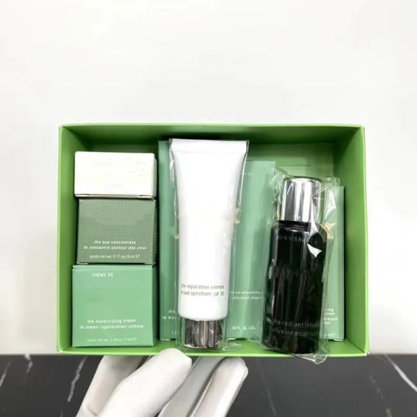 

New the Moisturizing Cream Skin Care 8pcs Lotion Gift Box Set 8 in 1 Traveling Kit La Face Samples Skincare