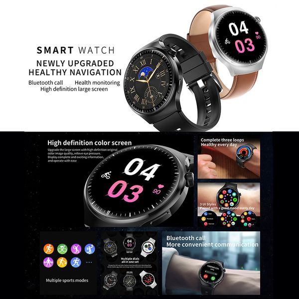PRO Watch 4 SUIT Smartwatch 8-in-1 Set Steel Leather Silicone Band 7pcs Voice Meter Heart Rate Health Exercise Bluetooth Calls Synchronization Reminder
PRO Watch 4 SUIT Smartwatch 8-in-1 Set Steel Leather Silicone Band 7pcs Voice Meter Heart Rate Health Exercise Bluetooth Calls Synchronization Reminder