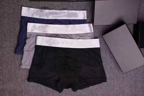 Men brand Boxer Designer Mens Underwear Underpants Boxer Shorts Modal Sexy Ceuca Boxers High Quality Breathable New Mesh Man Underwear M-XXL 55101, 1lot=3pcs=3color
Men brand Boxer Designer Mens Underwear Underpants Boxer Shorts Modal Sexy Ceuca Boxers High Quality Breathable New Mesh Man Underwear M-XXL 55101, 1lot=3pcs=3color