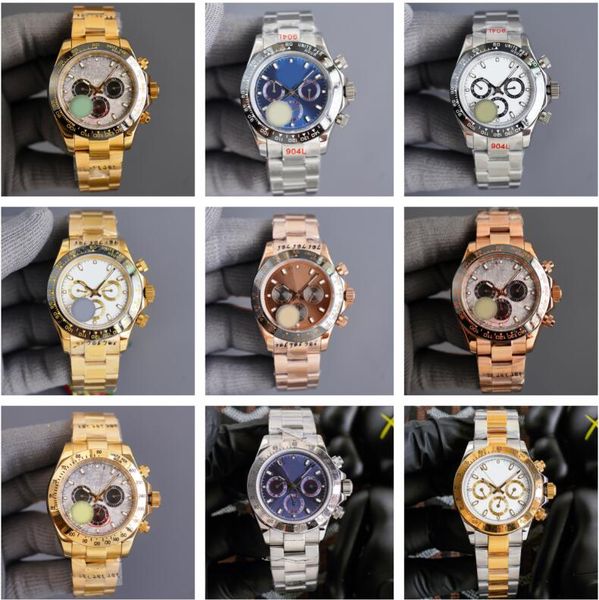 Relojes Men's Watch 40mm Men's Automatic Mechanical Movement 904L Stainless Steel Watch Strap with Nightlight Waterproof Designer Watch Montre de Luxe Luxury, 10
Relojes Men's Watch 40mm Men's Automatic Mechanical Movement 904L Stainless Steel Watch Strap with Nightlight Waterproof Designer Watch Montre de Luxe Luxury, 10
