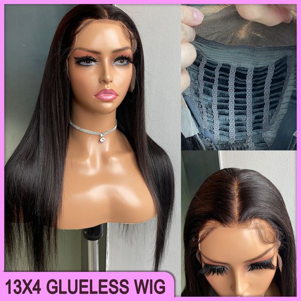 Style New Malaysian Peruvian Indian Brazilian Natural Black Silky Straight 13x4 Glueless Frontal Wig 100% Raw Virgin Remy Human Hair, Natural color
Style New Malaysian Peruvian Indian Brazilian Natural Black Silky Straight 13x4 Glueless Frontal Wig 100% Raw Virgin Remy Human Hair, Natural color