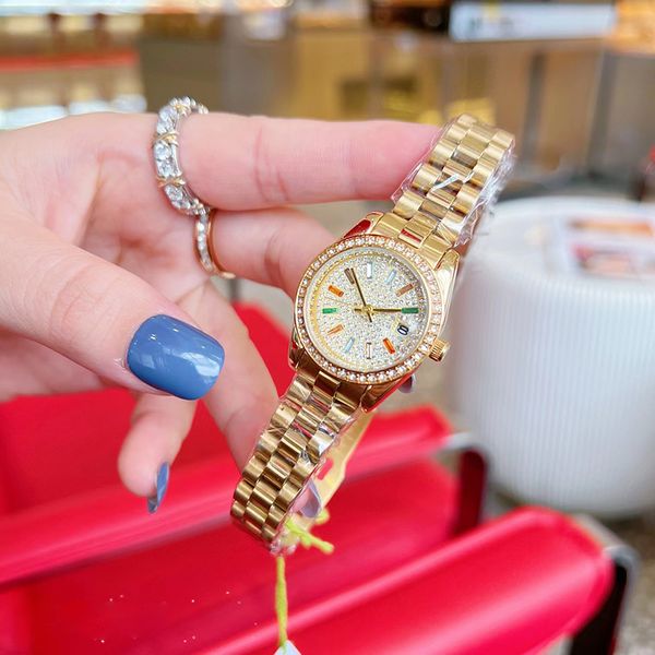 Fashion women's quartz movement 28mm sizes 904 stainless steel watch chain 01, Chocolate
Fashion women's quartz movement 28mm sizes 904 stainless steel watch chain 01, Chocolate