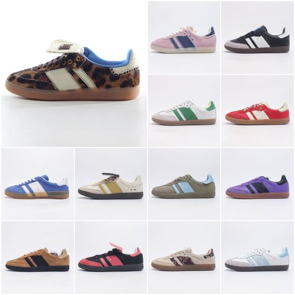 2024 New Style Designer Sneaker Tonal Sambaity Wales Bonner Vintage Trainer Sneakers Puff Leopard Print Gazelle Outsole Fashionable Campus Classic Men Women Shoes, 29
2024 New Style Designer Sneaker Tonal Sambaity Wales Bonner Vintage Trainer Sneakers Puff Leopard Print Gazelle Outsole Fashionable Campus Classic Men Women Shoes, 29