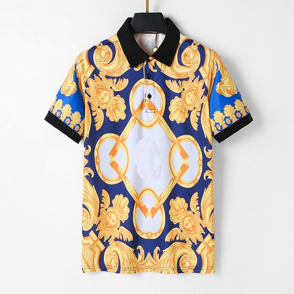 High end embroidered short sleeved cotton polo shirt men s T shirt Korean fashion clothing summer lVers uxury top Asian size M L XL XXL XXXL, Ivory
High end embroidered short sleeved cotton polo shirt men s T shirt Korean fashion clothing summer lVers uxury top Asian size M L XL XXL XXXL, Ivory
