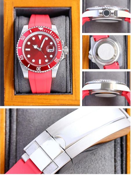 Luxury men's watch automatic mechanical 40mm diving watch ceramic ring 904L rubber strap sapphire waterproof Montre De Luxe watch dhgate 007 best-selling item
Luxury men's watch automatic mechanical 40mm diving watch ceramic ring 904L rubber strap sapphire waterproof Montre De Luxe watch dhgate 007 best-selling item