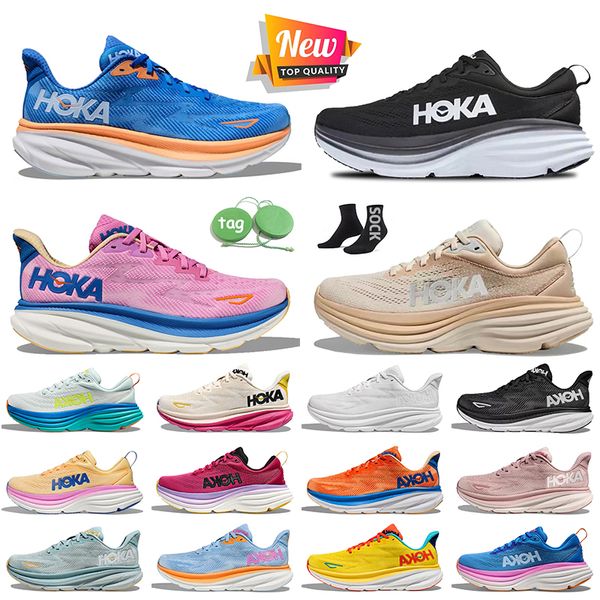 

2024 hola Running Shoes White Black Pink Foam Clifton 9 Bondi 8 holas Shoes Womens Mens Jogging Trainers Free People Carbon X2 Cloud Airy Blue Runners Sports Sneakers, E64 clifton 9 3645