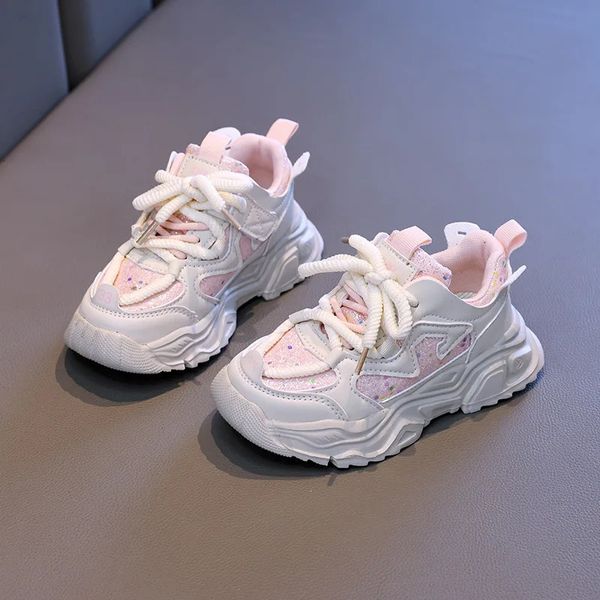 Spring Kids Sneakers for Girls Versatile Fashion Chunky Children Running Shoes Causal School Toddlers Sports Tennis Shoes 240116, Pink
Spring Kids Sneakers for Girls Versatile Fashion Chunky Children Running Shoes Causal School Toddlers Sports Tennis Shoes 240116, Pink