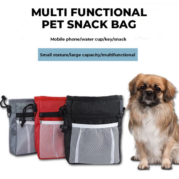 

dog Training Bag Portable Pet Snacks Bag Pet Travel Storage Waist Bag Outdoor Pet Supplies Manufacturer