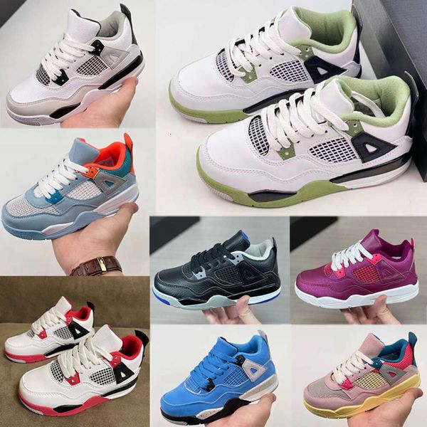2023 Infant Toddlers 4 Kids Basketball Shoes Athletic 4S Boy Girl Military Black Cat Bred Lights Cool Grey Khaki Baby Trainers Sneaker Outdoor Children Eur 22-37
2023 Infant Toddlers 4 Kids Basketball Shoes Athletic 4S Boy Girl Military Black Cat Bred Lights Cool Grey Khaki Baby Trainers Sneaker Outdoor Children Eur 22-37