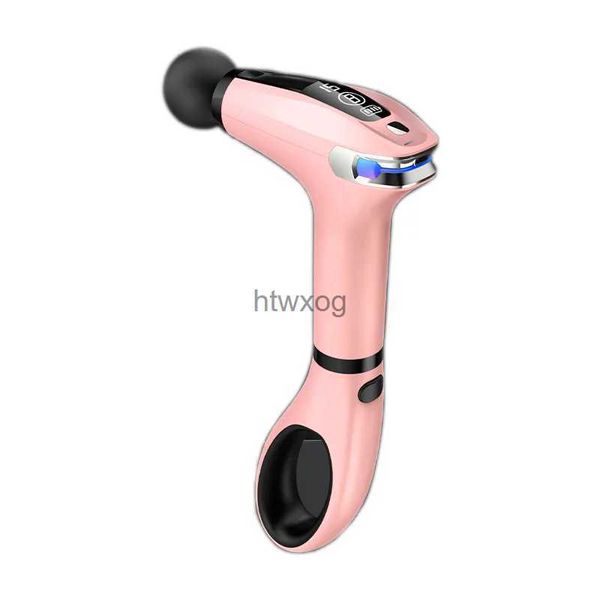 

Massagers Electric Body Neck Deep Tissue Muscle Relaxation Gout Pain Relief Fiess LCD Intelligent Frequency Control Mini Fascia Gun YQ240117