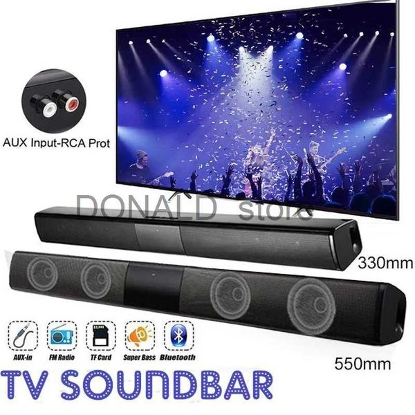 Portable Speakers TV Speaker Bluetooth Speakers for Computer 2.1 Soundbar Subwoofer Bass Stereo Bluetooth Column with Fm AUX TF RCA Music Center J240117