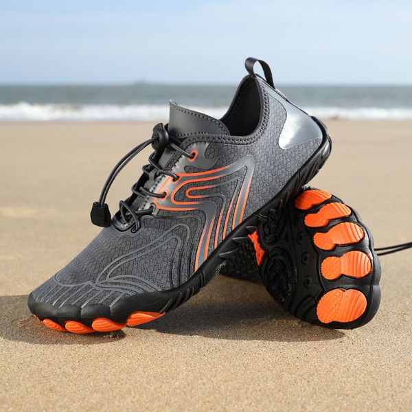 Fashion Shoes Thick soled rubber lace up shoes Orange Grey Men's Women's Wear resistant sports casual shoes Outdoor breathable 35-46, Dark grey
Fashion Shoes Thick soled rubber lace up shoes Orange Grey Men's Women's Wear resistant sports casual shoes Outdoor breathable 35-46, Dark grey