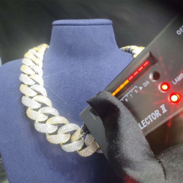 USA 20Mm Gold Plated Hip Hop Men Link Vvs Moissanite Jewelry Iced Out Miami Cuban Chain Necklace
USA 20Mm Gold Plated Hip Hop Men Link Vvs Moissanite Jewelry Iced Out Miami Cuban Chain Necklace