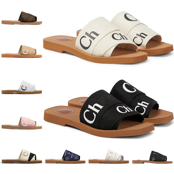 Designer woody sandals women mules flat slides Light Tan Beige White Black Pink lace lettering fabric canvas slippers womens fashion summer outdoor shoes
Designer woody sandals women mules flat slides Light Tan Beige White Black Pink lace lettering fabric canvas slippers womens fashion summer outdoor shoes