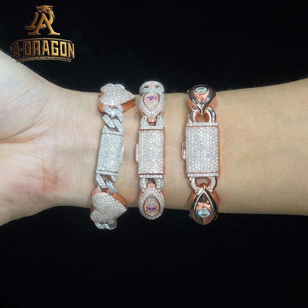 Wholesale Price 8Mm Moissanite Cuban Chain Necklace Fast Delivery Round Brilliant Cut Sier Hip Hop Bracelet
Wholesale Price 8Mm Moissanite Cuban Chain Necklace Fast Delivery Round Brilliant Cut Sier Hip Hop Bracelet