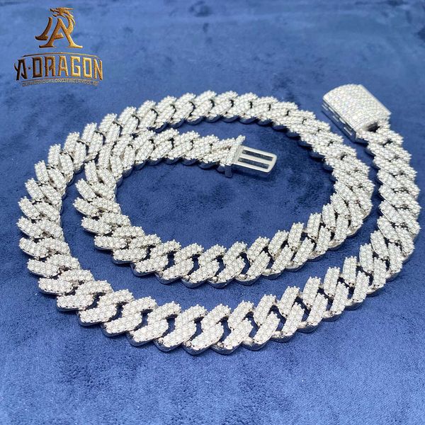 Wholesale Price Moissanite Chain Fancy Jewelry Round Brilliant Cut Diamond Gold Plated Sier Cuban Link Necklace
Wholesale Price Moissanite Chain Fancy Jewelry Round Brilliant Cut Diamond Gold Plated Sier Cuban Link Necklace