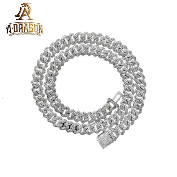 VVS Moissanite Necklace Fast Shipping Iced Out Sterling Sier Link Chain Hip Hop Fine Jewelry Cuban Chain
VVS Moissanite Necklace Fast Shipping Iced Out Sterling Sier Link Chain Hip Hop Fine Jewelry Cuban Chain