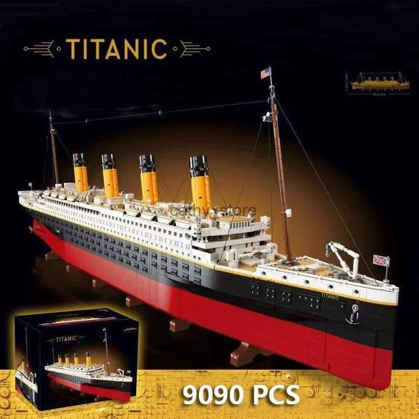 NEW 9090pcs Titani Compatible 10294 Titanic Large Cruise Boat Ship Steamship Bric Building Bloc Children Toys Gifts 99023L240118
NEW 9090pcs Titani Compatible 10294 Titanic Large Cruise Boat Ship Steamship Bric Building Bloc Children Toys Gifts 99023L240118
